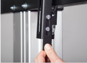 Pull & release locking brackets 1