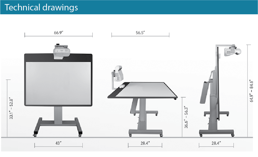 WID-DL74 tech drawing