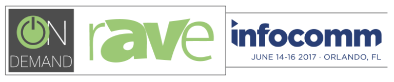 rave infocomm 2017 logo